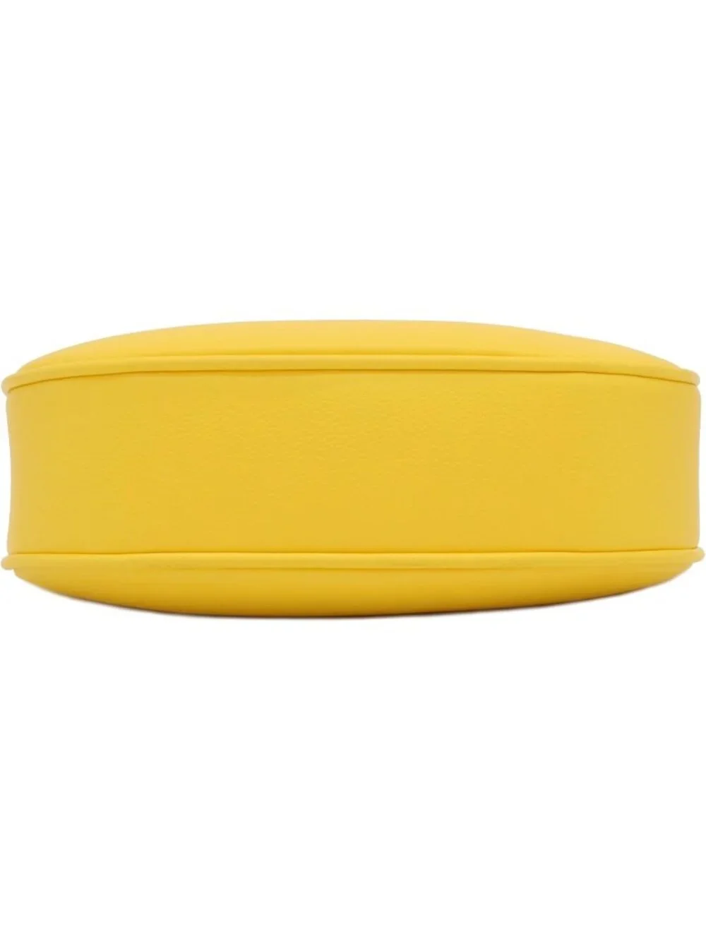 Women Yellow Small Crescent For Trendy Underarm Purse Zipper Shoulder Bag